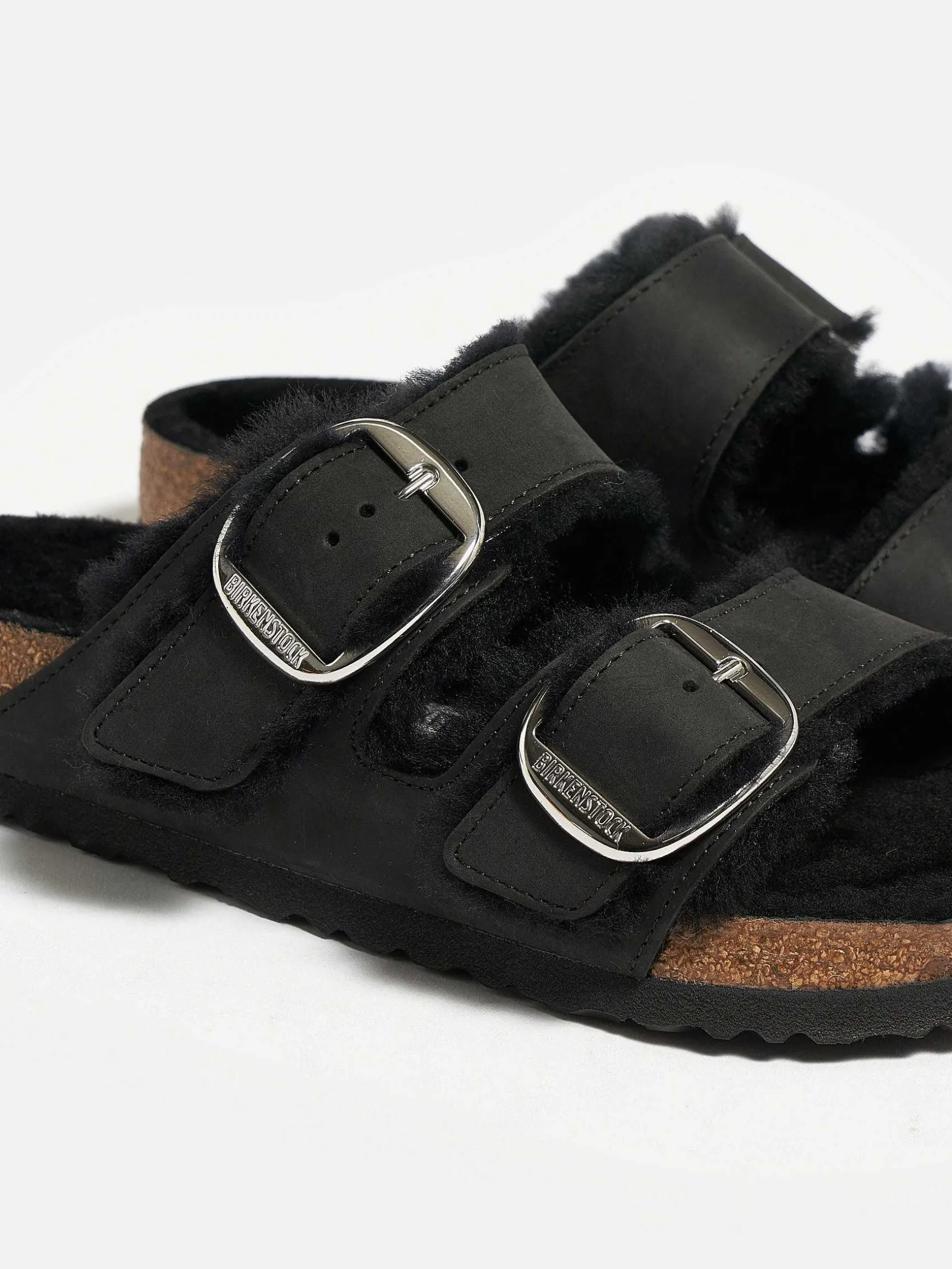 Birkenstock | Arizona Big Buckle Shearling Slippers
