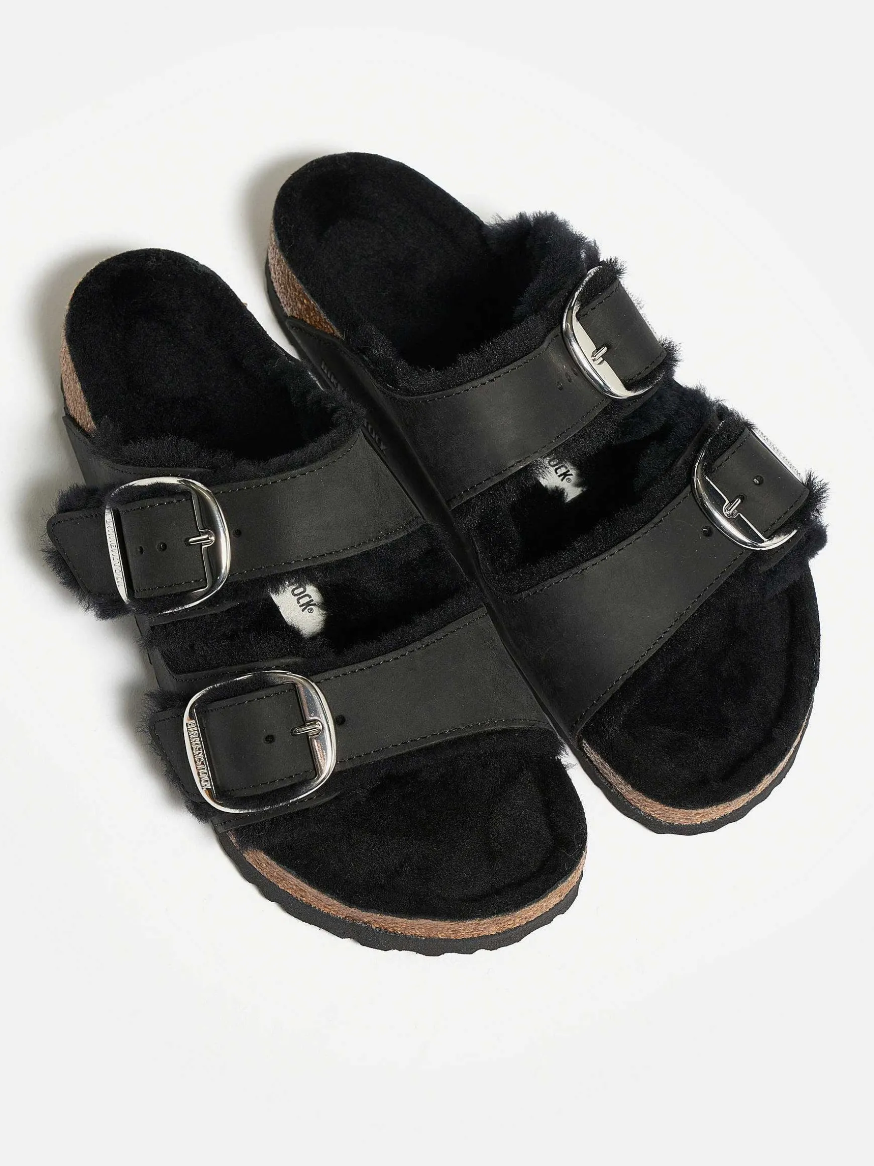 Birkenstock | Arizona Big Buckle Shearling Slippers