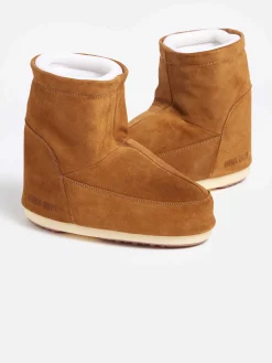 Moonboot | Icon Low No Lace Suede Boots For Women