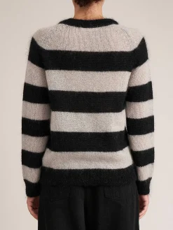 Sarahwear | Kidmohair Wide Stripe Sweater