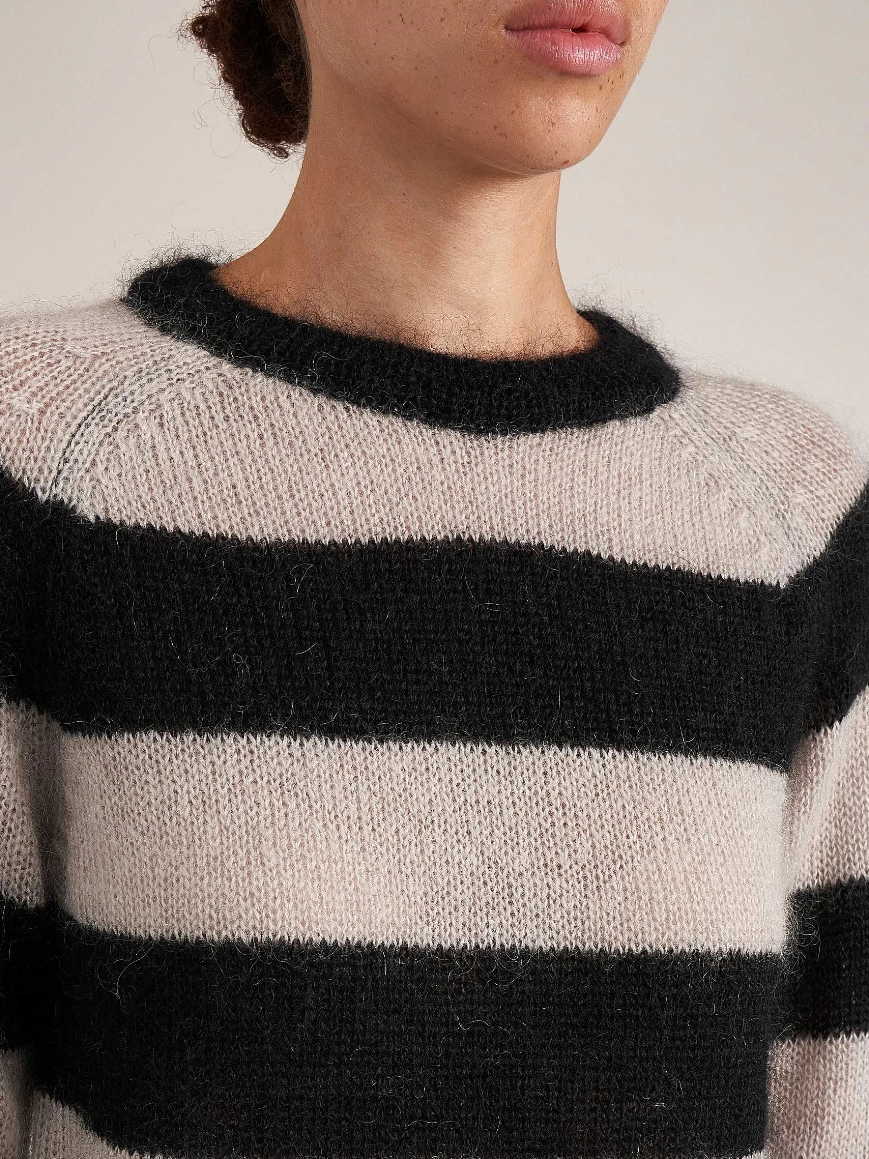 Sarahwear | Kidmohair Wide Stripe Sweater